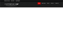Desktop Screenshot of customfabshop.com
