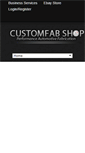 Mobile Screenshot of customfabshop.com